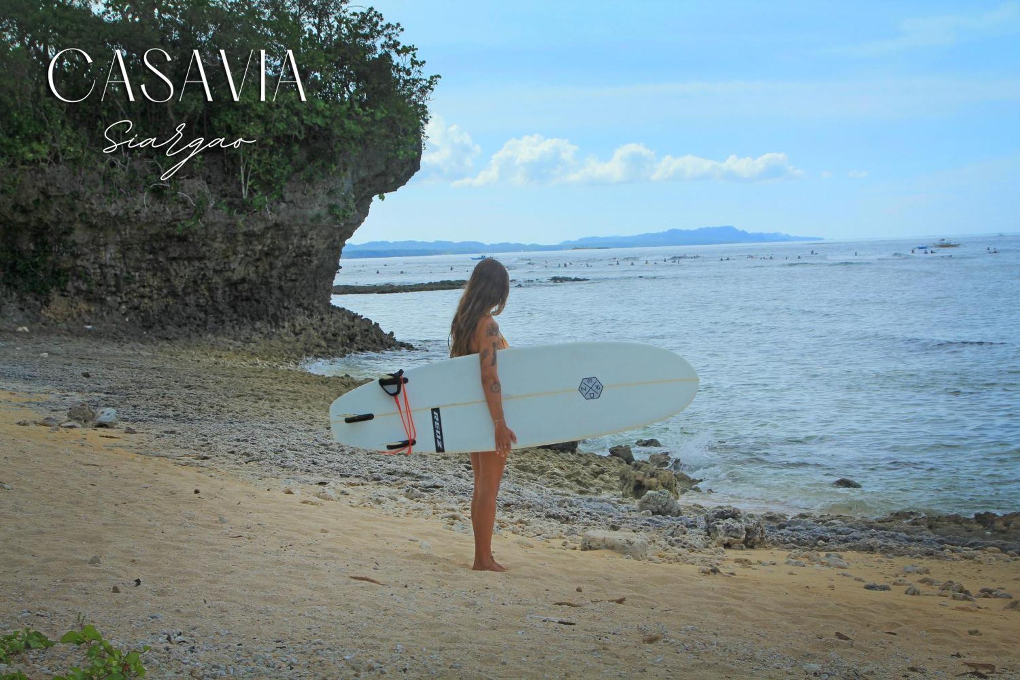 Casavia Siargao Hostel Catangnan Exterior photo